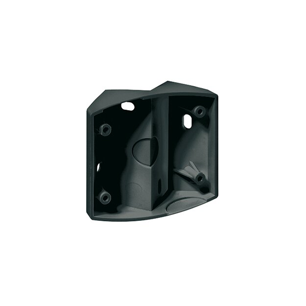ESYLUX EM10025532 Ecksockel für Bewegungsmelder der MD-Serie MD EDGE MOUNTING BK Schwarz