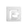 ESYLUX EM10055102 Abdeckung IP 20 ähnlich RAL 9010 für MD 180i und PD 180i COVER IP20 WH Weiß