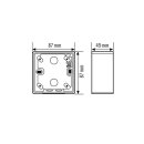 ESYLUX EM10055164 Aufputzdose IP 20/IP 44 für MD...