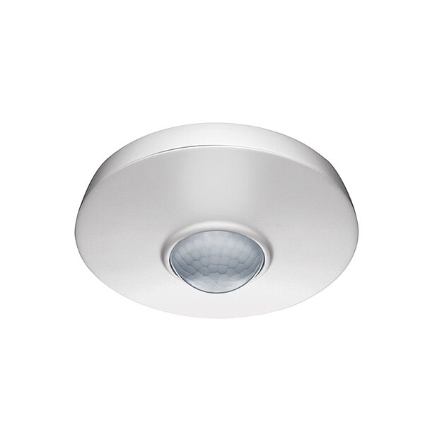 ESYLUX EM10055324 Decken-Bewegungsmelder 360° Unterputz Reichweite ca Ø 8 m MD 360/8 Weiß