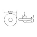 ESYLUX EM10425004 Decken-Präsenzmelder 360°...