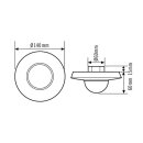 Esylux EM10425103 Decken-Präsenzmelder 360°...