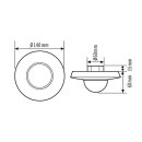ESYLUX EM10425127 Decken-Präsenzmelder 360°...