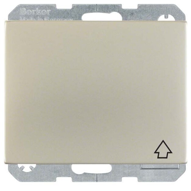 Berker 47517204 Steckdose SCHUKO mit selbstschl. Klappdeckel und erhöhter Berührungsschutz K.5 Edelstahl rostfrei