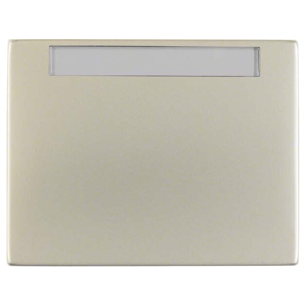 Berker 14267004 Wippe mit Beschriftungsfeld K.5 Edelstahl rostfrei