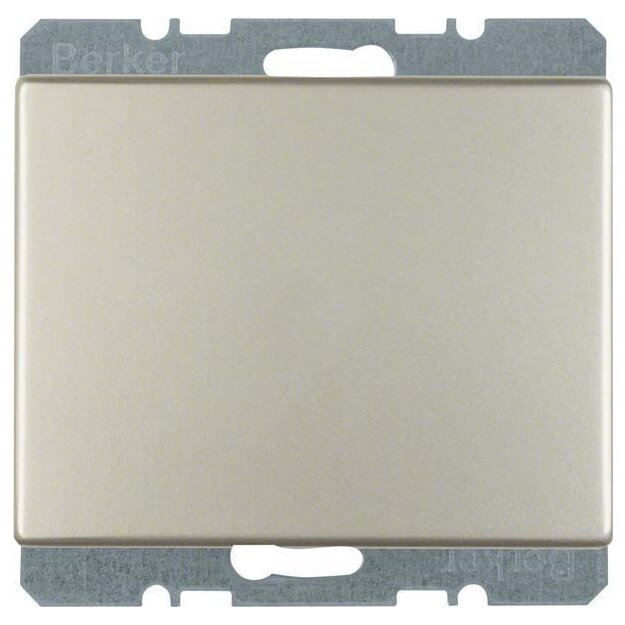Berker 10457004 Blindverschluss mit Zentralstück K.5 Edelstahl rostfrei