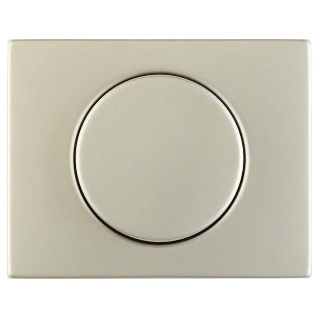 Berker 11357004 Zentralstück mit Regulierknopf für Drehdimmer K.5 Edelstahl rostfrei