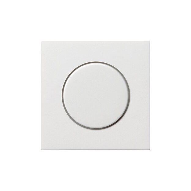 Gira 0650112 Abdeckung Knopf Dimmer + Potentiometer Flächenschalter Reinweiß