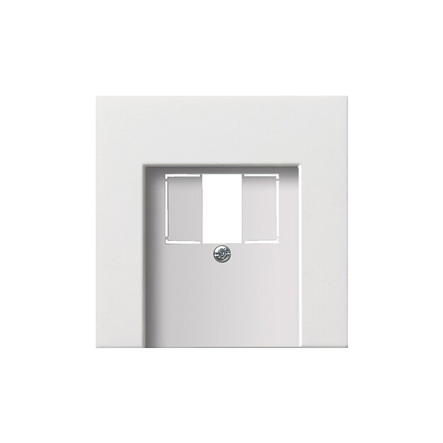 Gira 0276112 Abdeckung TAE USB Flächenschalter Reinweiß