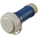 Mennekes Schuko-Kupplung 16A 2P+E 230V Blau DWD 10833