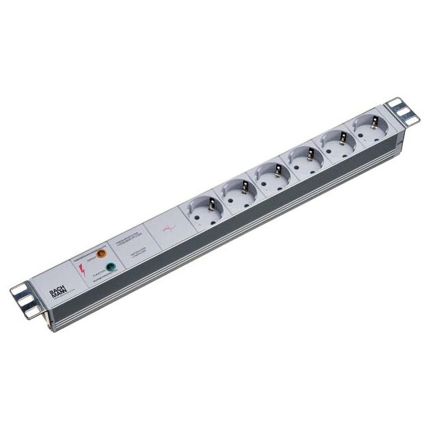 Bachmann 19Zoll Steckdosenleiste 6f 333.402 (1er)
