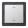 Jung ENOA590PAL EnOcean Funk-Wandsender 2-kanalig mit Symbol Pfeil Serie A/AS Aluminium