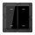 Jung ENOA595MPSW EnOcean Funk-Wandsender 4-kanalig mit Symbol Pfeil Serie A/AS Schwarz