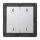 Jung ENOA595-01AL EnOcean Funk-Wandsender 4-kanalig mit Symbol 01 Serie A/AS Aluminium