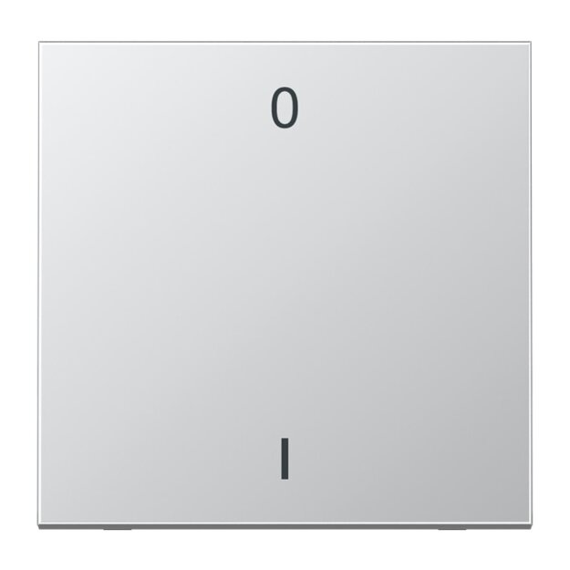 Jung ENOAL2990-01-L EnOcean Funk-Wandsender 2-kanalig mit Symbol 01 Serie A/AS Aluminium