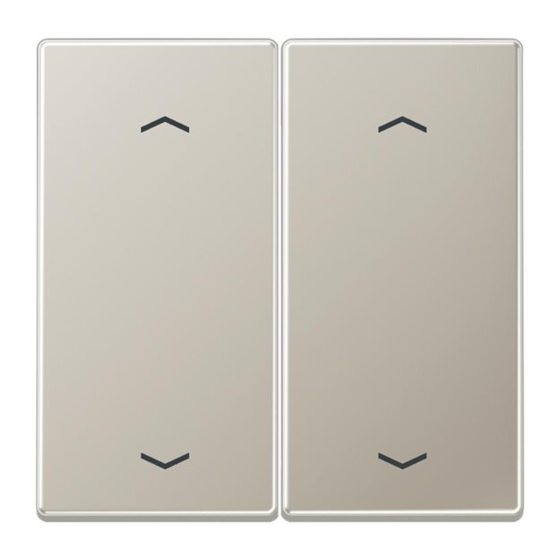Jung ENOES2995MP-L EnOcean Funk-Wandsender 4-kanalig mit Symbol Pfeil Serie A/AS Edelstahl