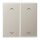 Jung ENOES2995MP-L EnOcean Funk-Wandsender 4-kanalig mit Symbol Pfeil Serie A/AS Edelstahl