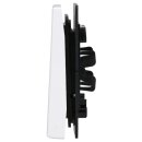 Jung ENOLS990PWW EnOcean Funk-Wandsender 2-kanalig mit Symbol Pfeil Serie LS Alpinweiß