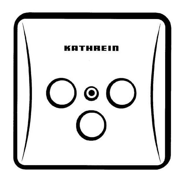 Kathrein Abdeckplatte ESZ 53 (1er)
