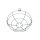ESYLUX EM10425608 Schutzkorb für Wand- und Decken-Melder sowie für Rauchmelder Höhe 90 mm Ø 180 mm BASKET GUARD ROUND LARGE Weiß