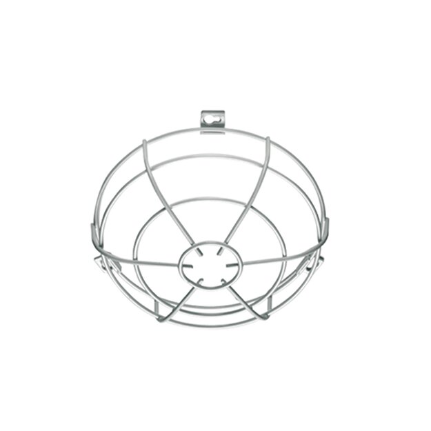 ESYLUX EM10425615 Schutzkorb für Wand- und Decken-Melder sowie für Rauchmelder Höhe 70 mm Ø 165 mm BASKET GUARD ROUND SMALL Weiß