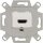 Rutenbeck Unterputz-HDMI-Anschlussdose 1-fach mit 20 Schraubkontakten für handelsübliche TAE-Zentralstücke KM-HDMI Up 0 rw