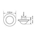 ESYLUX EP10425288 Decken-Präsenzmelder 360°...