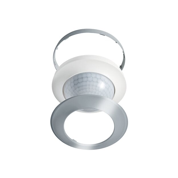 ESYLUX EP10425431 Abdeckblende und Designring für PD-C360/24 und MD-C360/24 COMPACT COVER SET 24/32 SR Silber