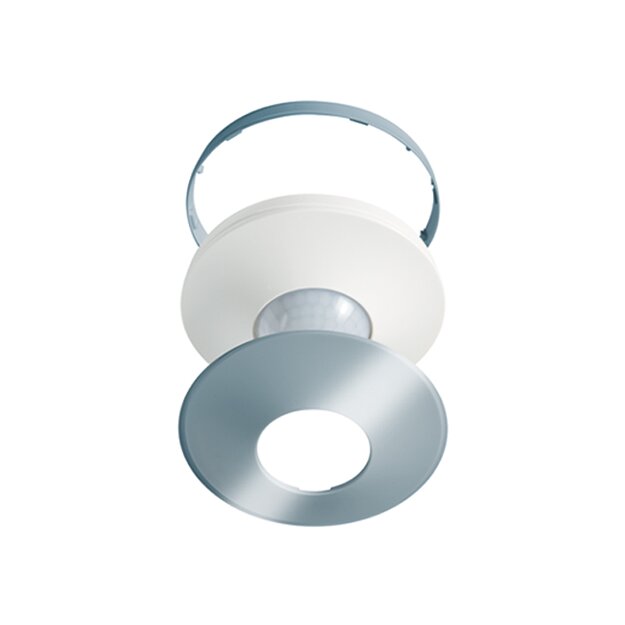 ESYLUX EP10425936 Abdeckblende und Designring für PD-C360/8 und MD-C360/8 COMPACT COVER SET 8 SR Silber