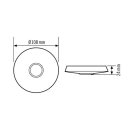 ESYLUX EP10425936 Abdeckblende und Designring für PD-C360/8 und MD-C360/8 COMPACT COVER SET 8 SR Silber