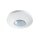 ESYLUX EP10055393 Decken-Bewegungsmelder 360° Unterputz Reichweite ca Ø 8 m fernbedienbar MD-C 360i/8 Weiß