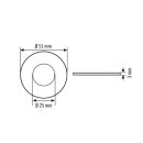Esylux EP10426391 Adapter zum Einbau von Bewegungs- und...