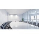 ESYLUX EP10510700 Deckeneinbau-Präsenzmelder 360° Reichweite ca Ø 8 m fernbedienbar PD-CE 360i/8