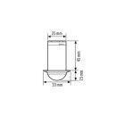 Esylux EP10427008 Deckeneinbau-Bewegungsmelder 360°...