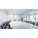 ESYLUX EP10510731 Deckeneinbau-Präsenzmelder 360° Reichweite ca Ø 24 m GST fernbedienbar PD-CE 360i/24 WIELAND GST18