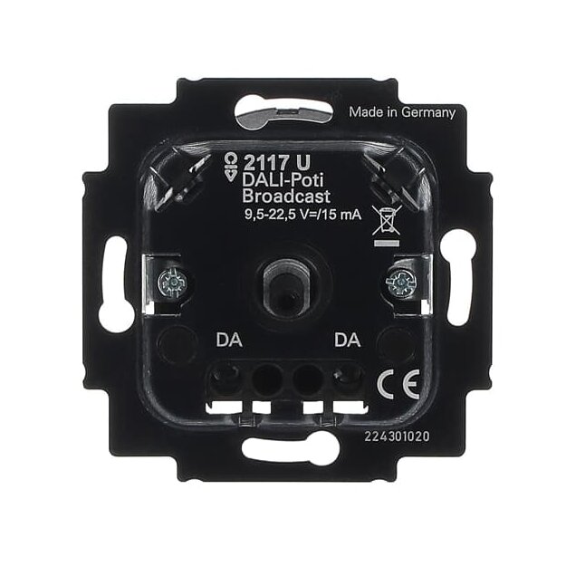 Busch-Jaeger 2117 U Busch-Drehdimmer UP, DALI (Metall) 2CKA006599A2985