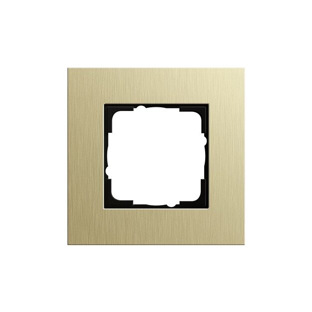 Gira 0211217 Abdeckrahmen 1-fach Gira Esprit Aluminium Hellgold