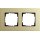 Gira 0212217 Abdeckrahmen 2-fach Gira Esprit Aluminium Hellgold