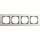 Gira 0214220 Abdeckrahmen 4-fach Gira Esprit Linoleum-Multiplex Hellgrau