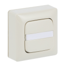 Busch-Jaeger 2601/6 N-32 Wippschalter Aus- und Wechselschaltung (Thermoplast) Cremeweiß Busch-Duro 2000® AP 2CKA001042A0985