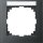 Merten MEG4011-3614 M-Pure-Rahmen 1-fach mit Beschriftungsträger Anthrazit M-Pure