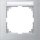 Merten MEG4011-3660 M-Pure-Rahmen 1-fach mit Beschriftungsträger Aluminium M-Pure
