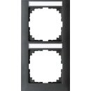Merten MEG4022-3614 M-Pure-Rahmen 2-fach mit...