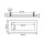 ESYLUX EN10077104 Einbaurahmen für die Leuchten der SLX Serie SLX MOUNTING FRAME 370 FM Weiß