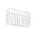 ESYLUX EN10077296 Schutzkorb für ELX und SLX Serie mit Display oder High Cover Höhe 260 mm SLX/ELX BASKET GUARD CEILING Weiß