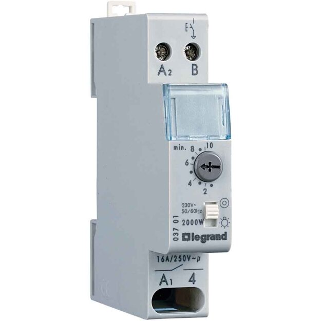 Legrand 003701 RexEMPlus Treppenlichtzeitschalter elektronisch 230V 0 5-10 Min. 1M