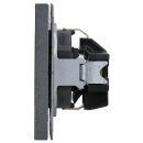 Jung AL1520KIAN SCHUKO Steckdose KI (lackiertes Aluminium) Anthrazit Serie LS