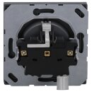 Jung AL1520KLAN SCHUKO Steckdose m.Klappdeckel (lackiertes Aluminium) Anthrazit Serie LS