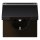 Jung AL1520NAKLD SCHUKO Steckdose m.Schriftfeld u.Klappdeckel (lackiertes Aluminium) Dark Serie LS