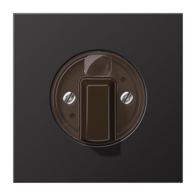 Jung AL1941D Abdeckung f. Drehschalter (lackiertes Aluminium) Dark Serie LS